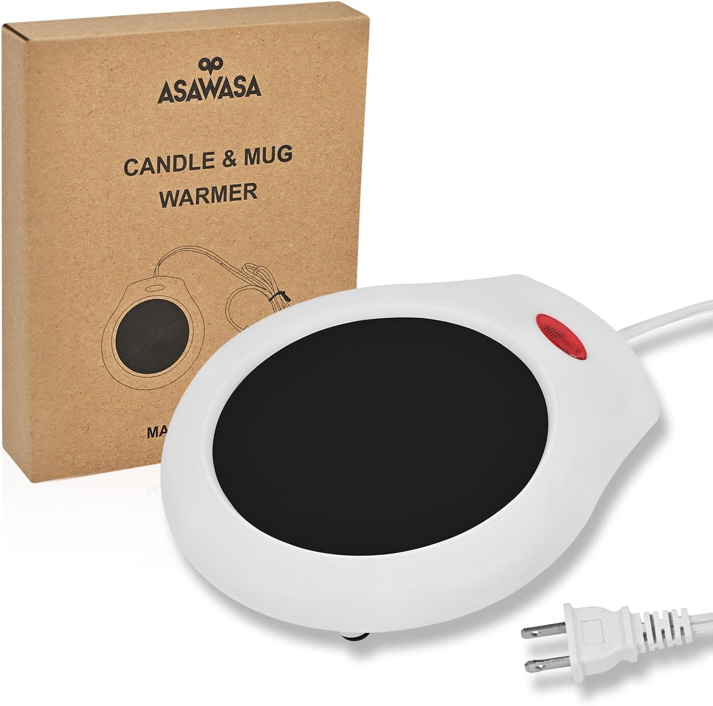 ASAWASA Candle Warmer - Flameless Scent Release