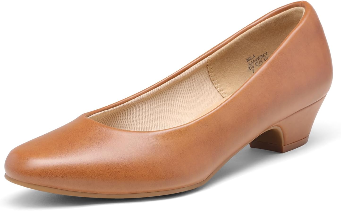 DREAM PAIRS Women's Mila Low Chunky Heel Pump Shoes Review