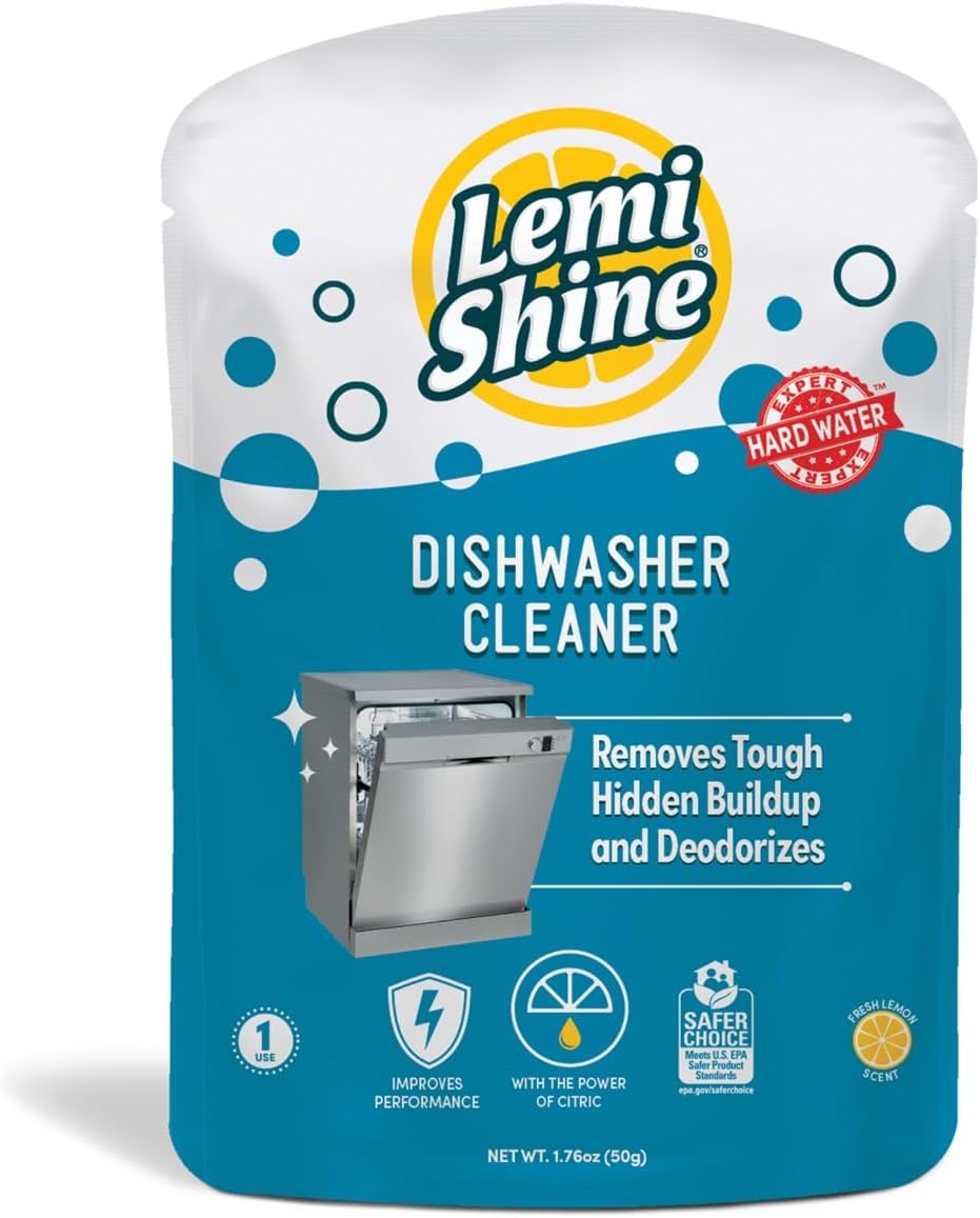 Lemi Shine Natural Dishwasher Cleaner - Citric Acid Power