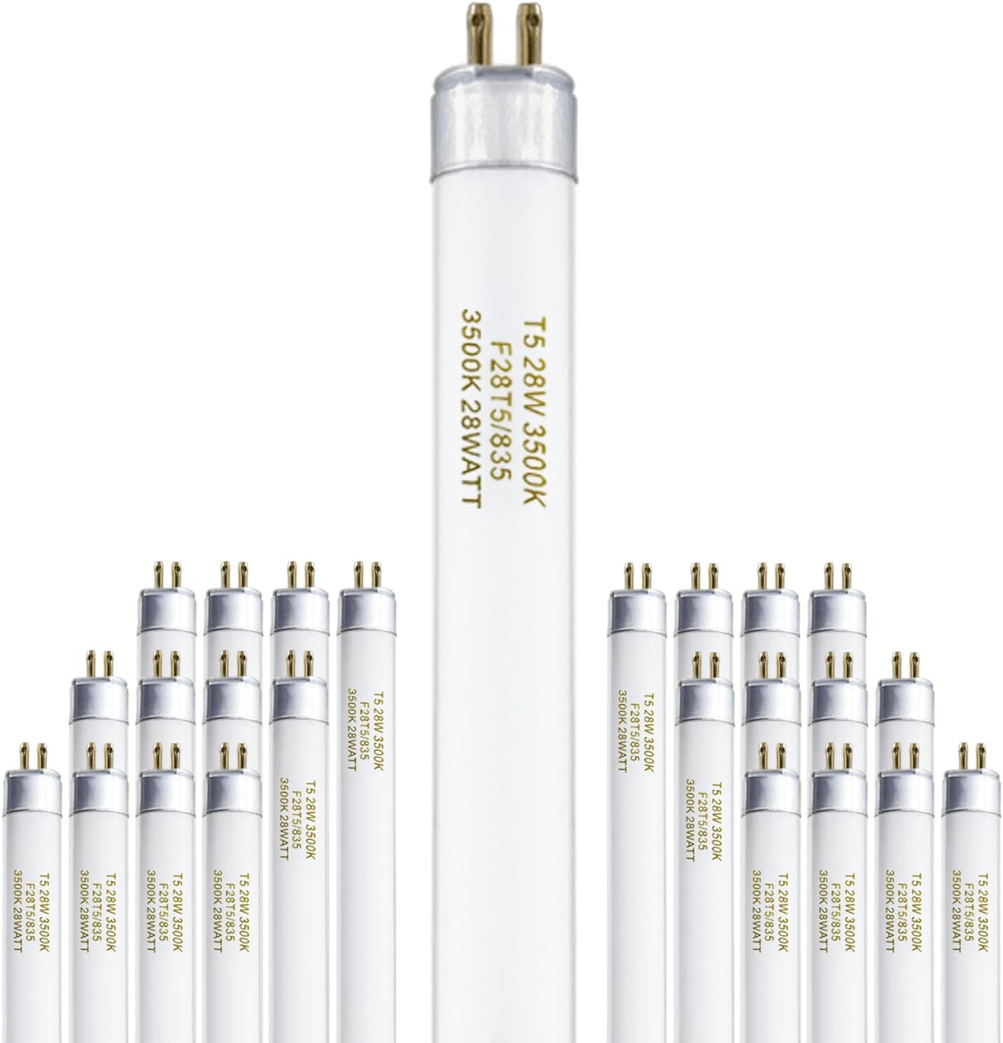 T5 28 Watts Fluorescent Light Bulb for Bright Illumination
