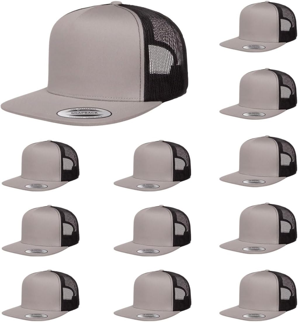 Yupoong 5-Panel Classic Trucker Cap for Stylish Comfort