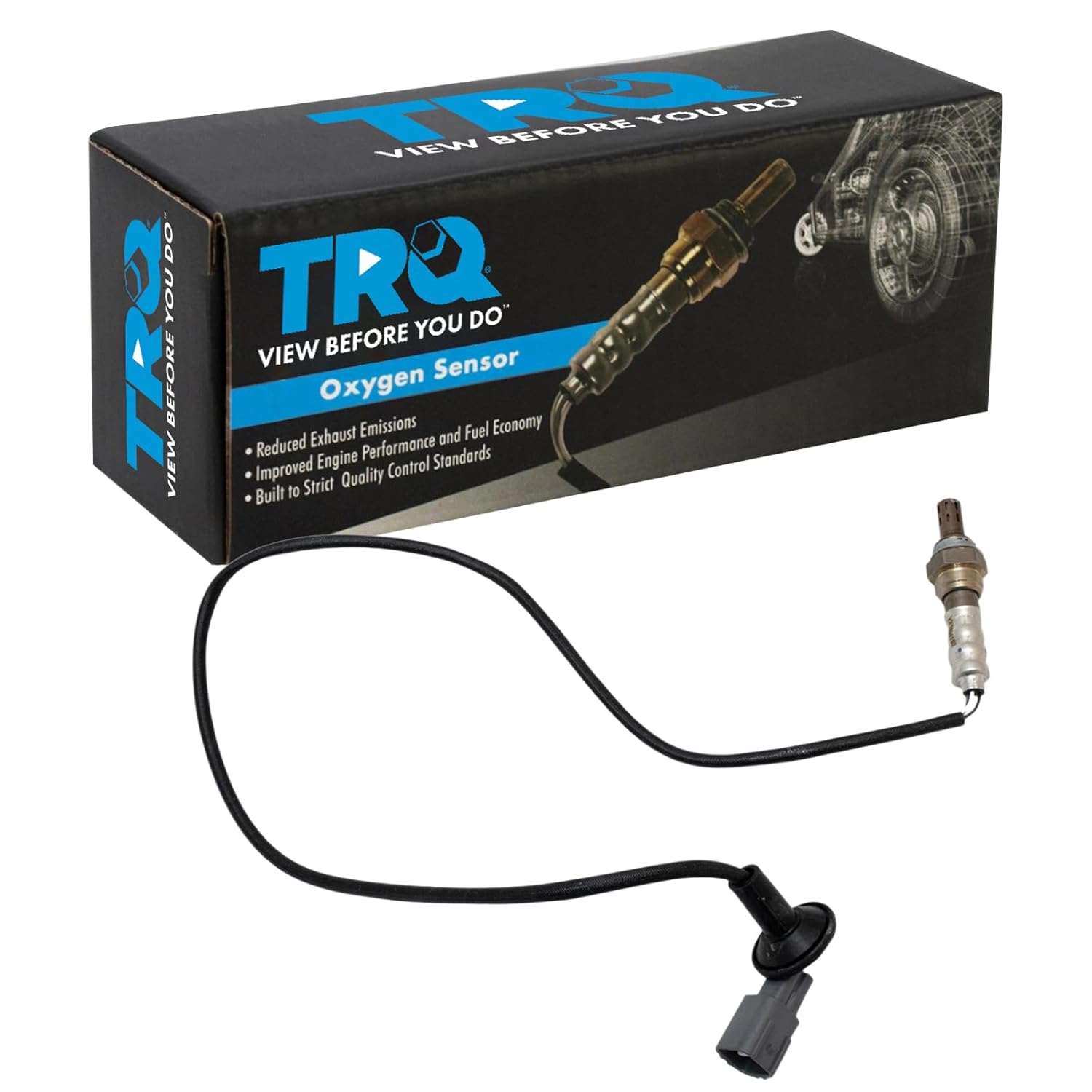 TRQ O2 Oxygen Sensor 4 Wire Narrow-Band for Lexus and Toyota
