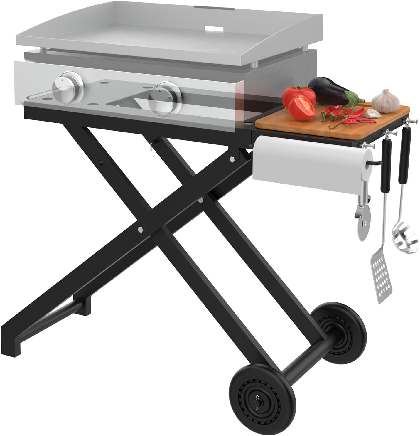 Griddle Stand for Blackstone 22 17 Inch Tabletop Grill Trolley