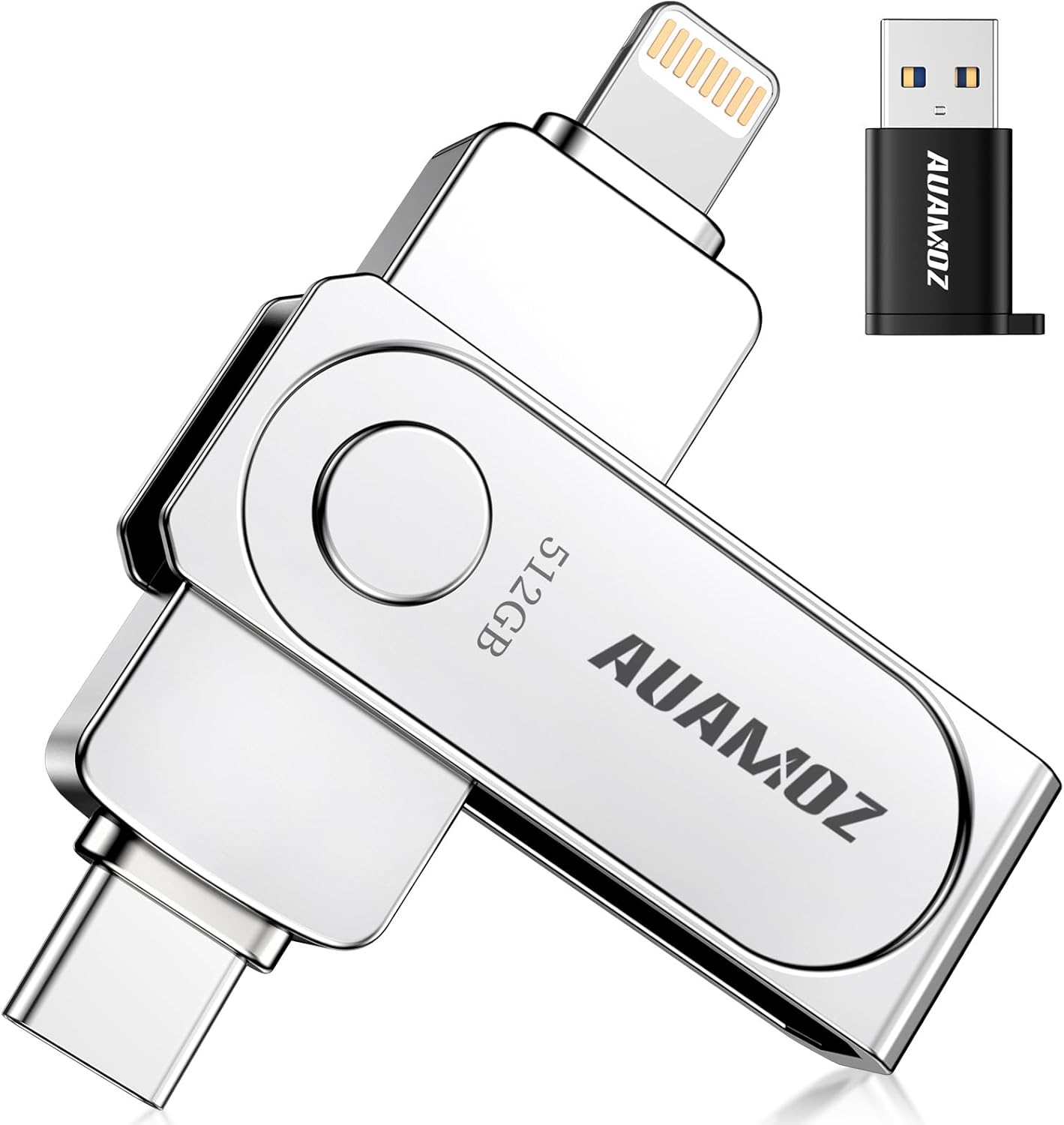 512GB iPhone Memory Stick - Plug & Play Backup