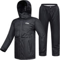Motorcycle Rain Suit for Women RS02 - Packable 2-Piece Waterproof