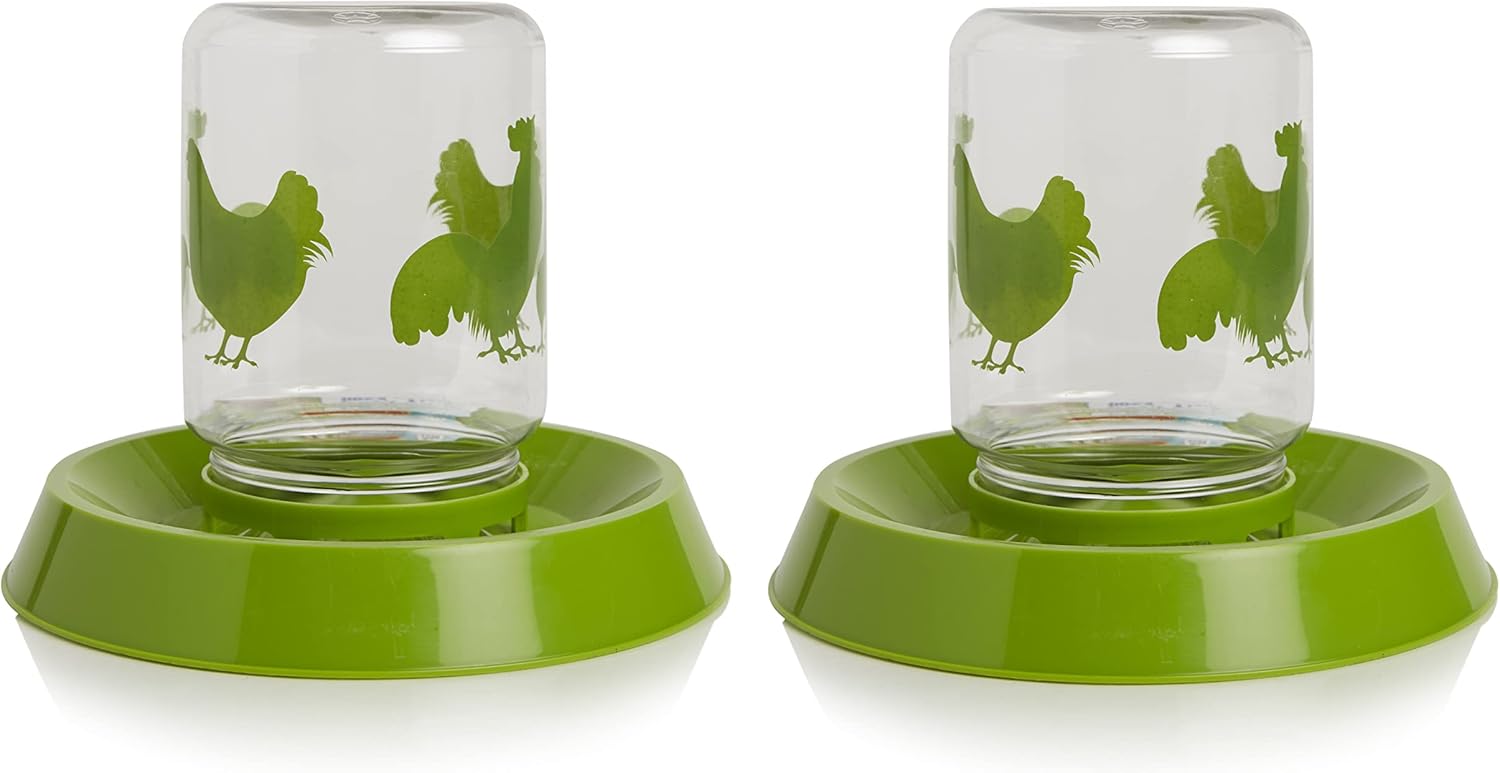 Lixit Feeder or Waterer for Chickens - Perfect for Wildlife