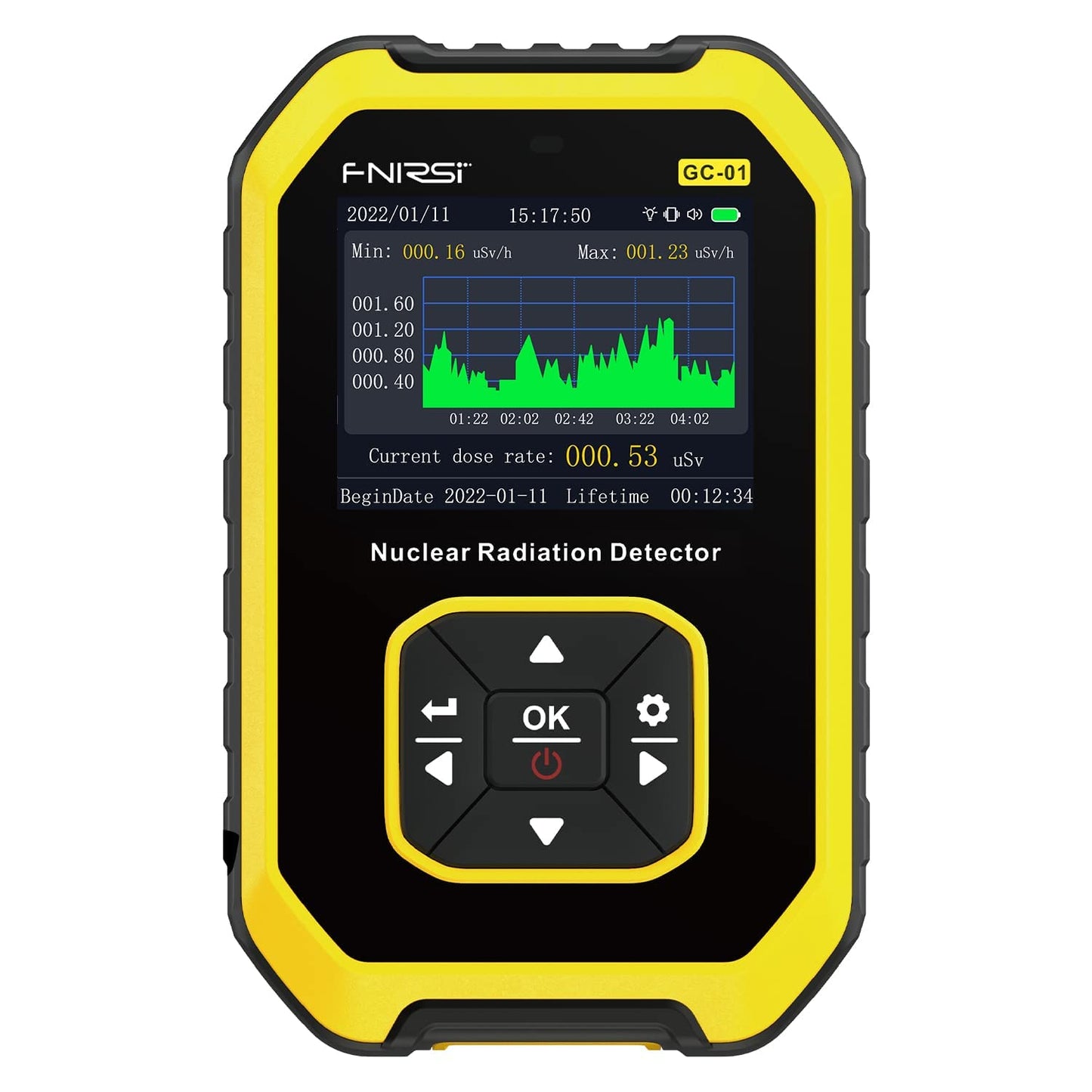 Premium Geiger Counter Radiation Detector for Safety Monitoring