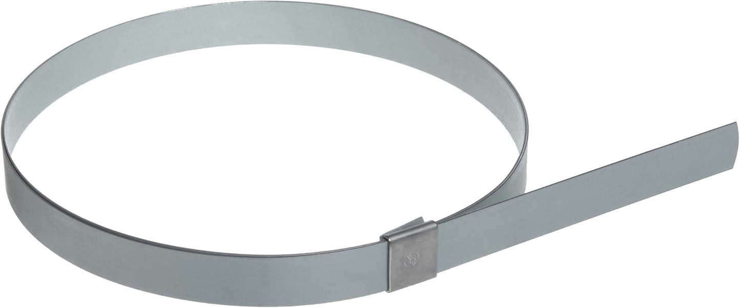 BAND-IT Center Punch Clamp 5/8 in Wide Galvanized Steel 5 in Diameter