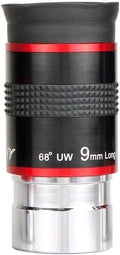 SVBONY 1.25 in 68 Degree Eyepiece 9mm - Wide Field Telescope Lens