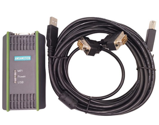 16ft PLC Cable for Siemens S7-200/300/400 - Reliable Data Transfer