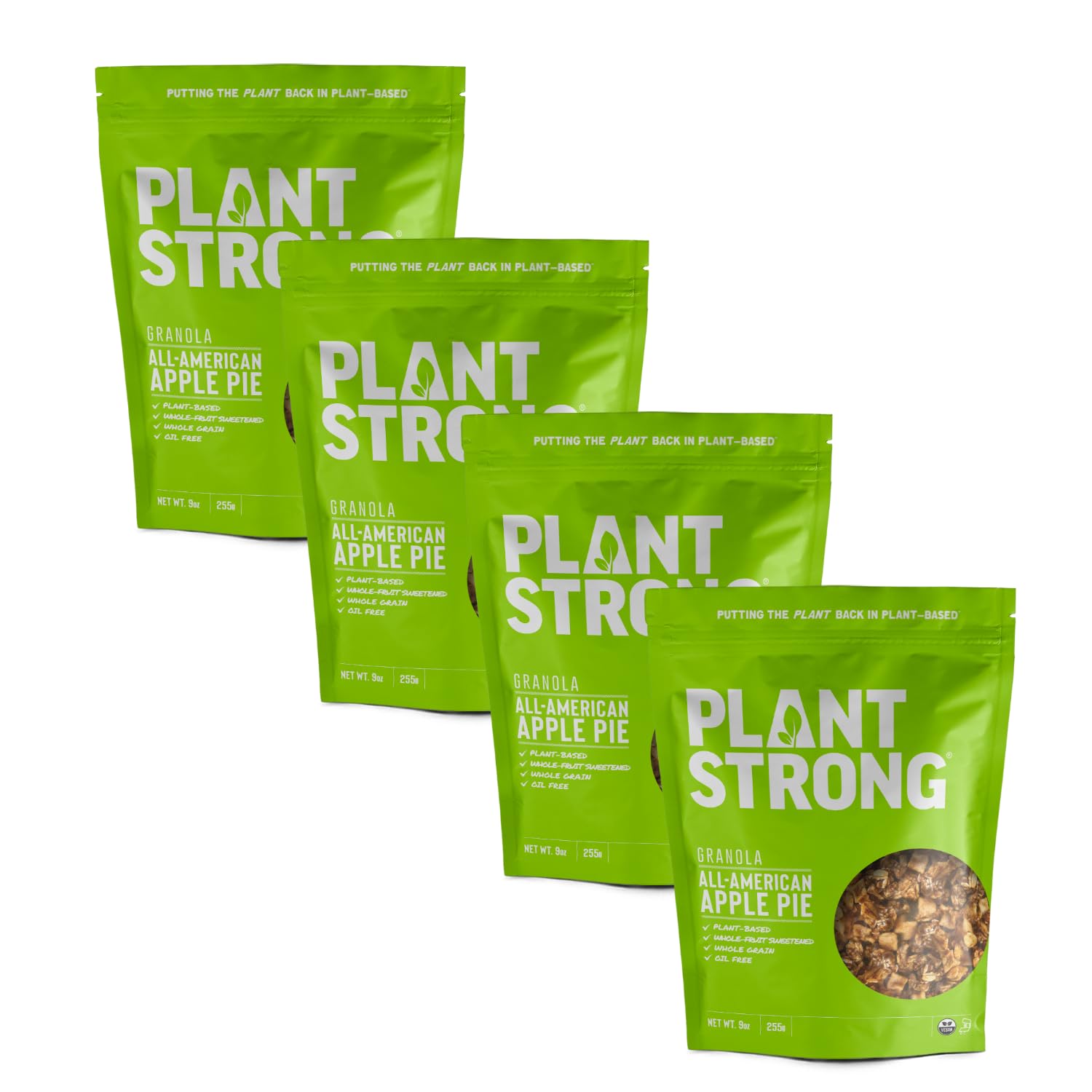 PLANTSTRONG All American Apple Pie Granola Snack Mix Review