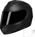 Full Face Motorcycle Helmet with Tinted and Clear Visor - DOT