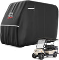 KEMIMOTO 600D Waterproof Golf Cart Cover - Heavy Duty Protection