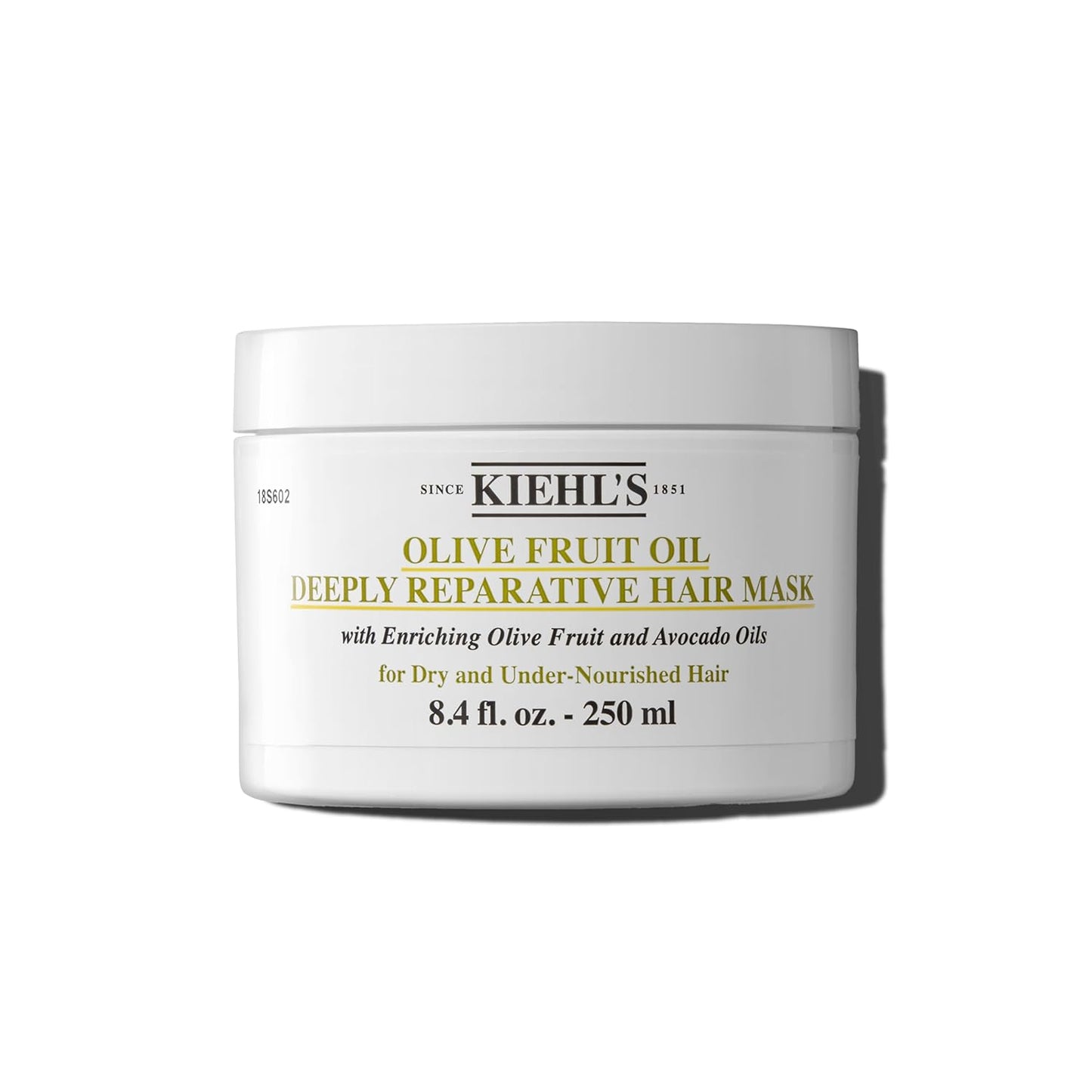 Kiehl's Olive Fruit Oil Deeply Reparative Hair Mask for Shine
