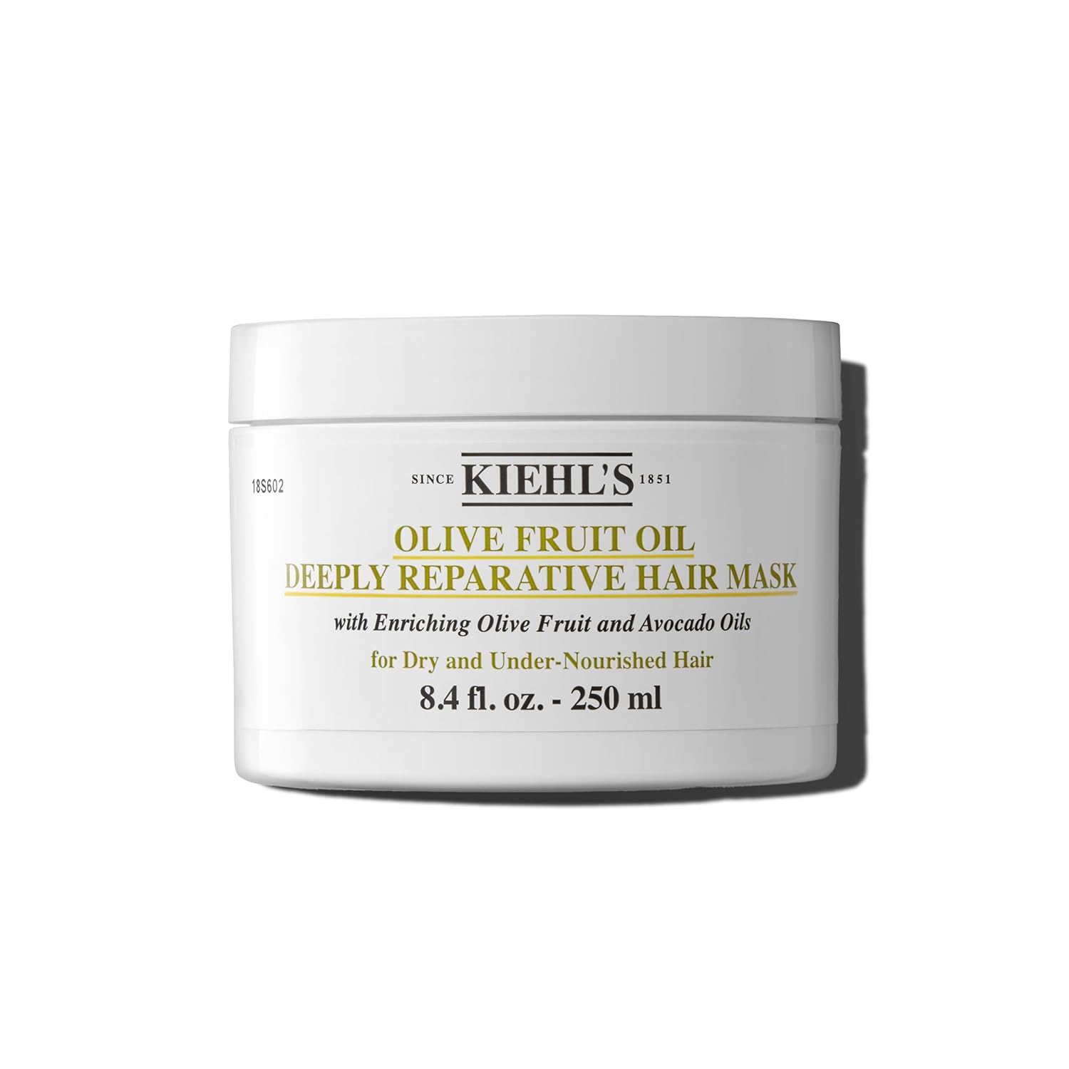 Kiehl's Olive Fruit Oil Deeply Reparative Hair Mask for Shine