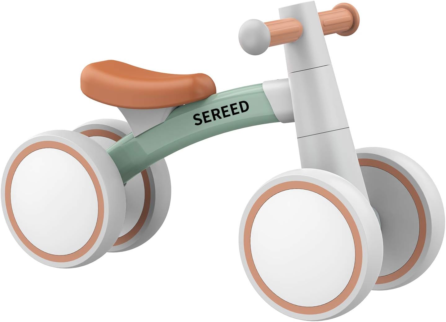 SEREED Toddler Balance Bike: 4-Wheel First Bike