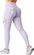 CoreFlex Workout Cargo Leggings with Pockets - Butt Lifting Cargo This
