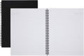 Office Depot Business Notebook, 160 Pages, Professional Black