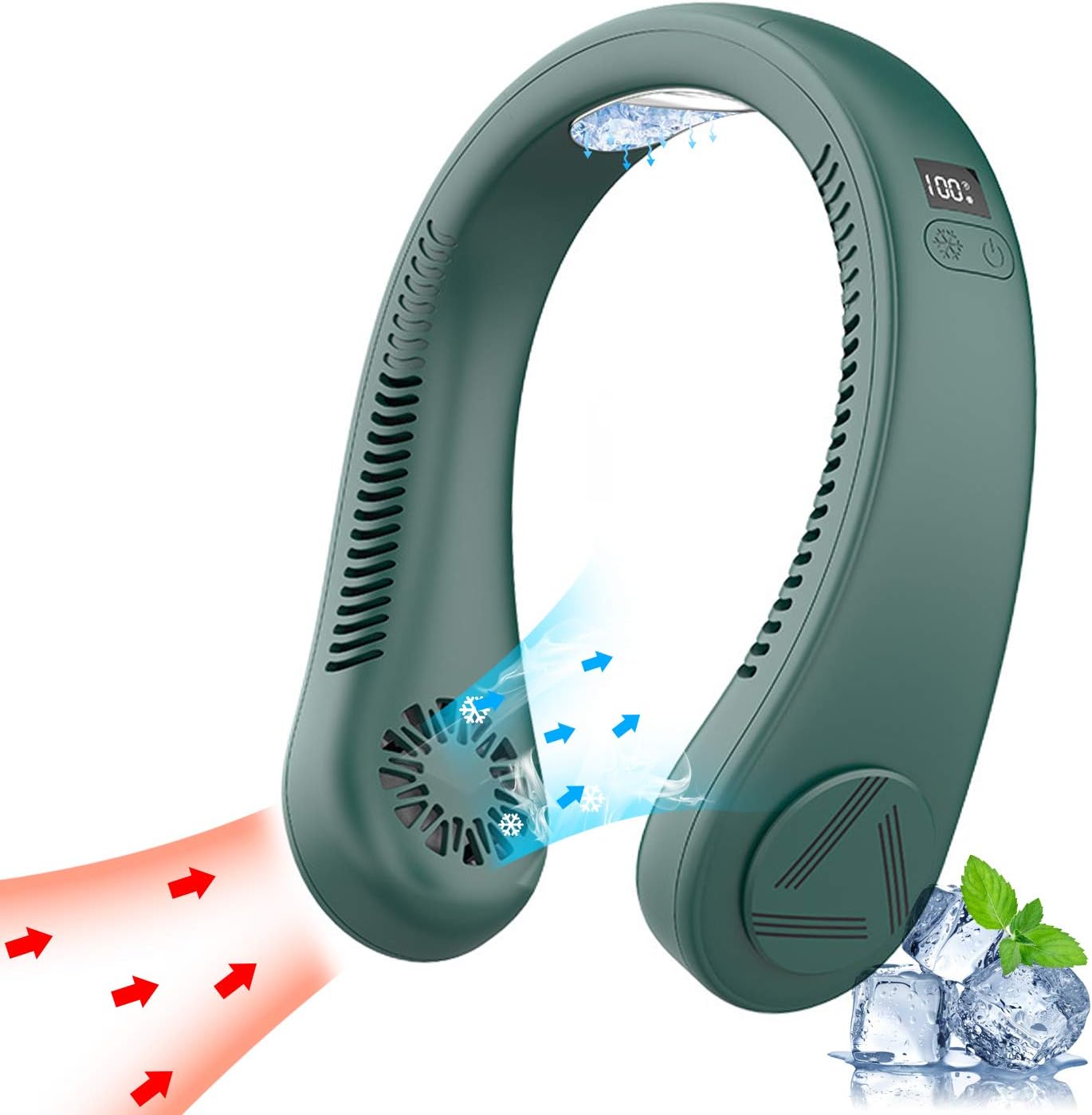 NORMIA RITA Portable Neck Fan: Fast Cooling Relief