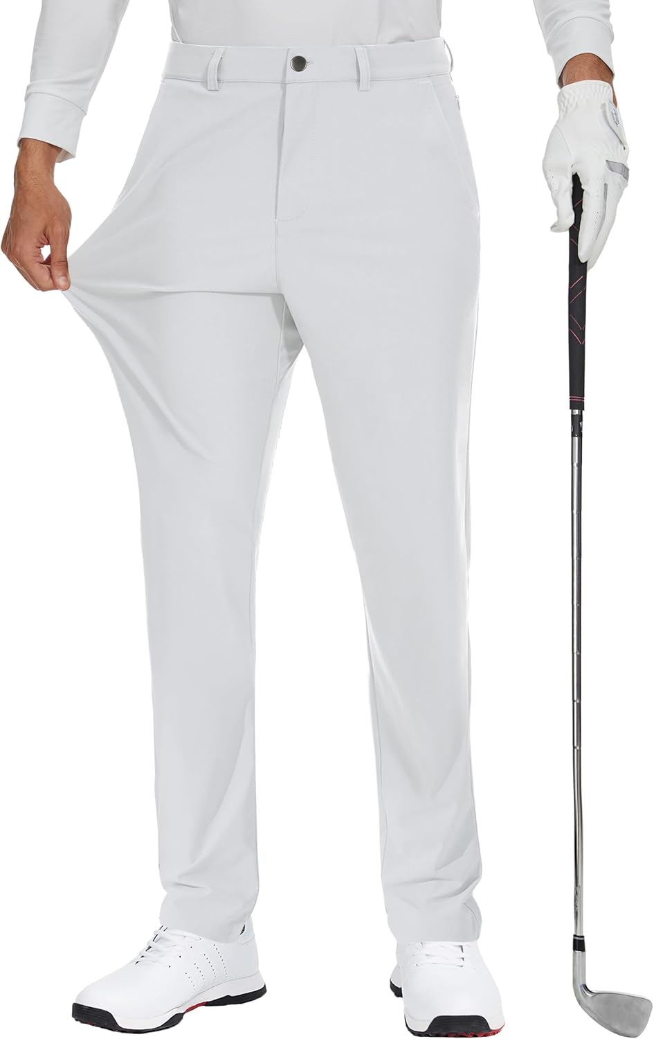 JWM Men's Golf Dress Pant Stretch for Comfort and Style