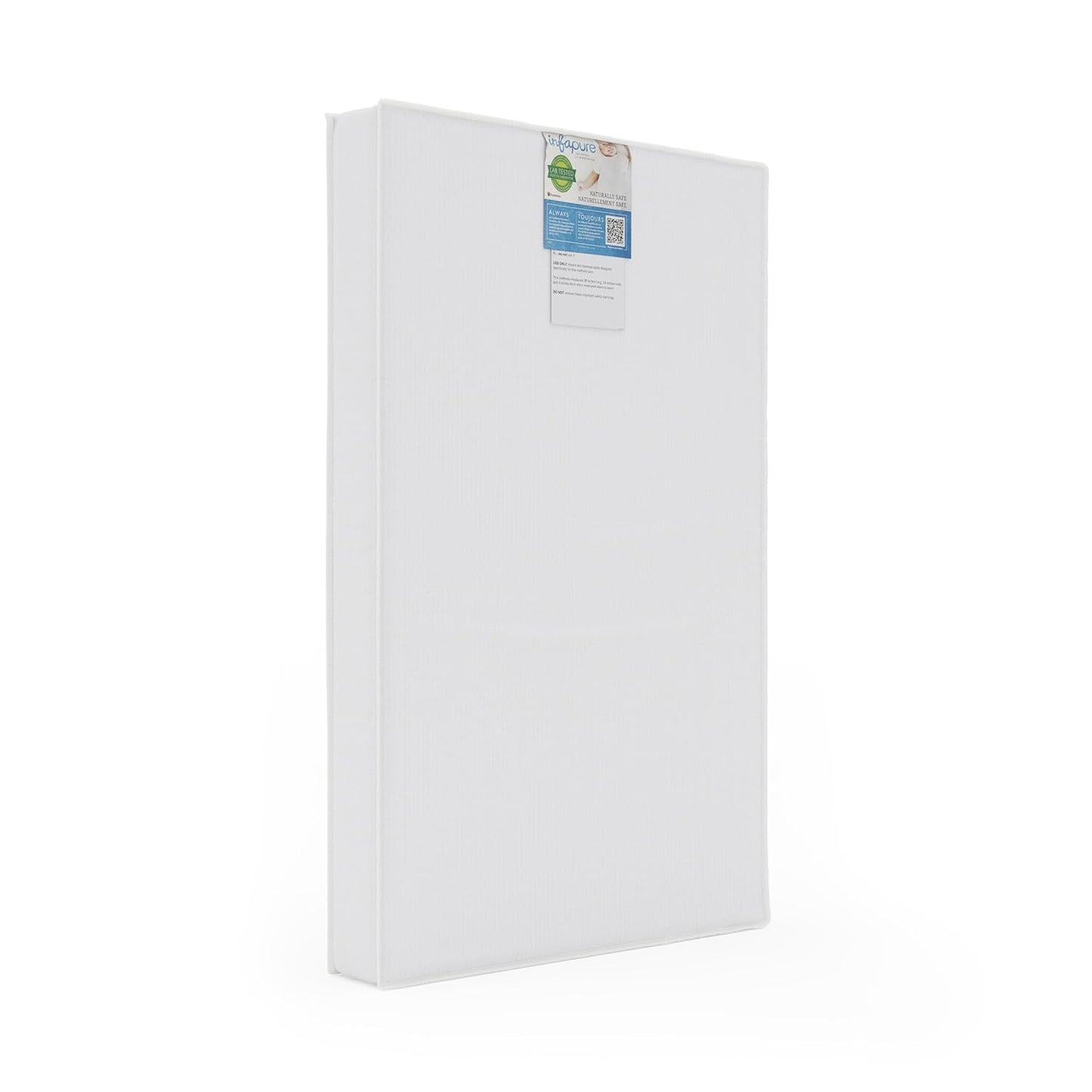 Foundations Infapure Foam Baby Crib Mattress for Compact Cribs