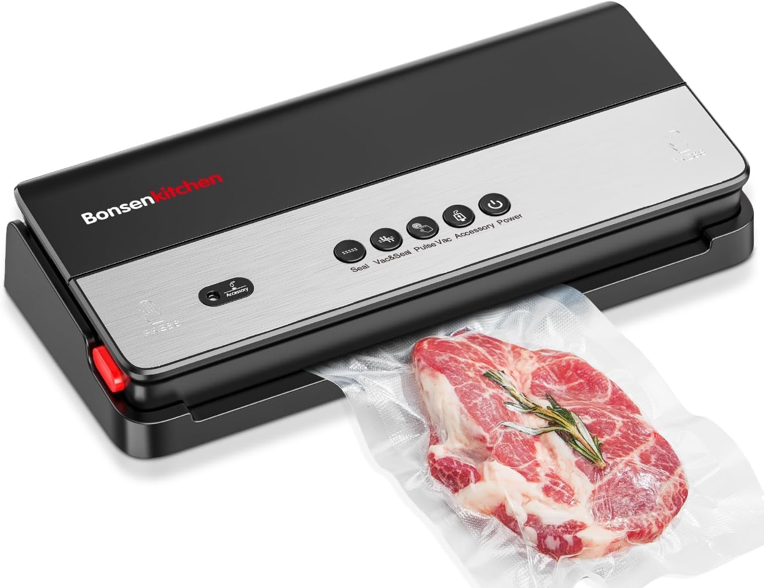 Bonsenkitchen Vacuum Sealer Machine for Food Preservation Needs