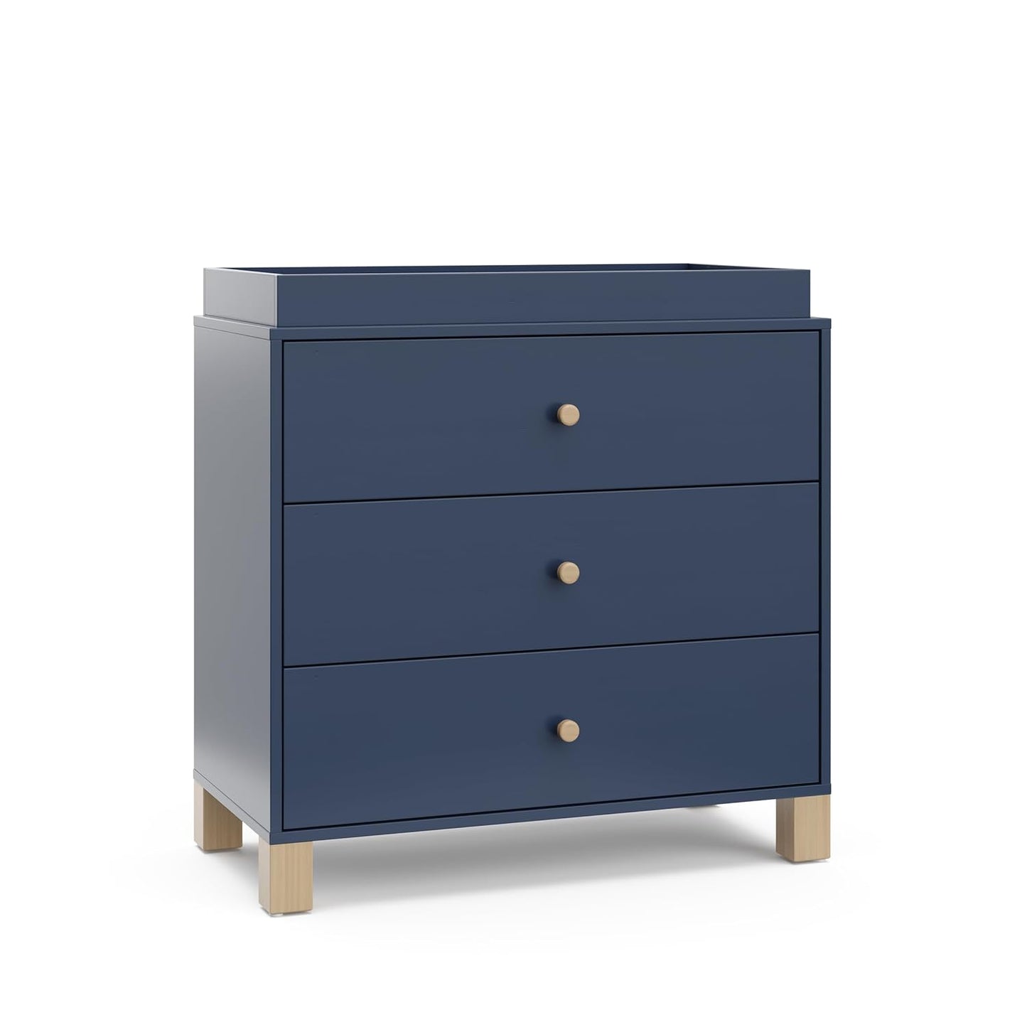 Storkcraft California 3-Drawer Chest with Removable Topper