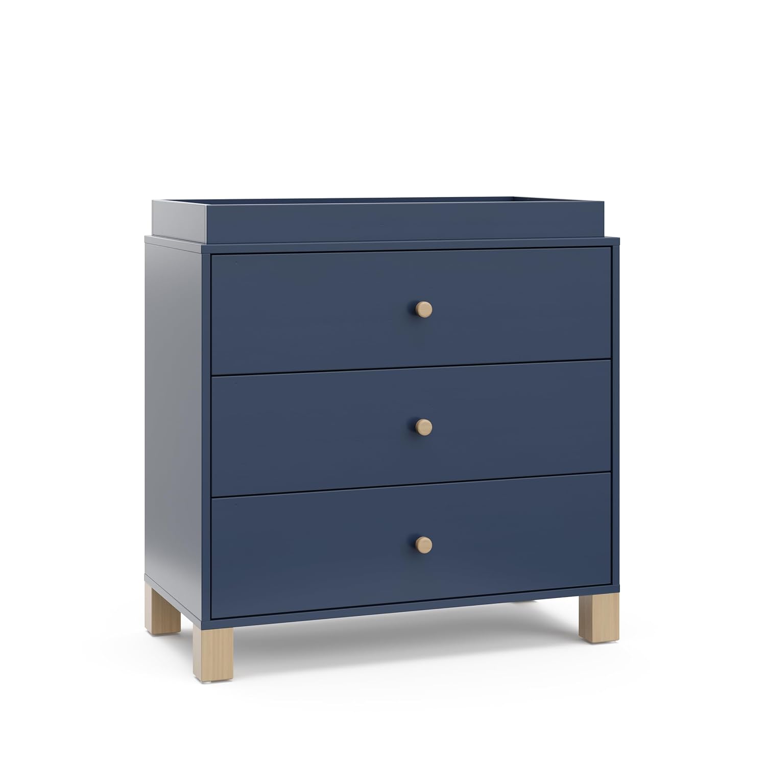 Storkcraft California 3-Drawer Chest with Removable Topper
