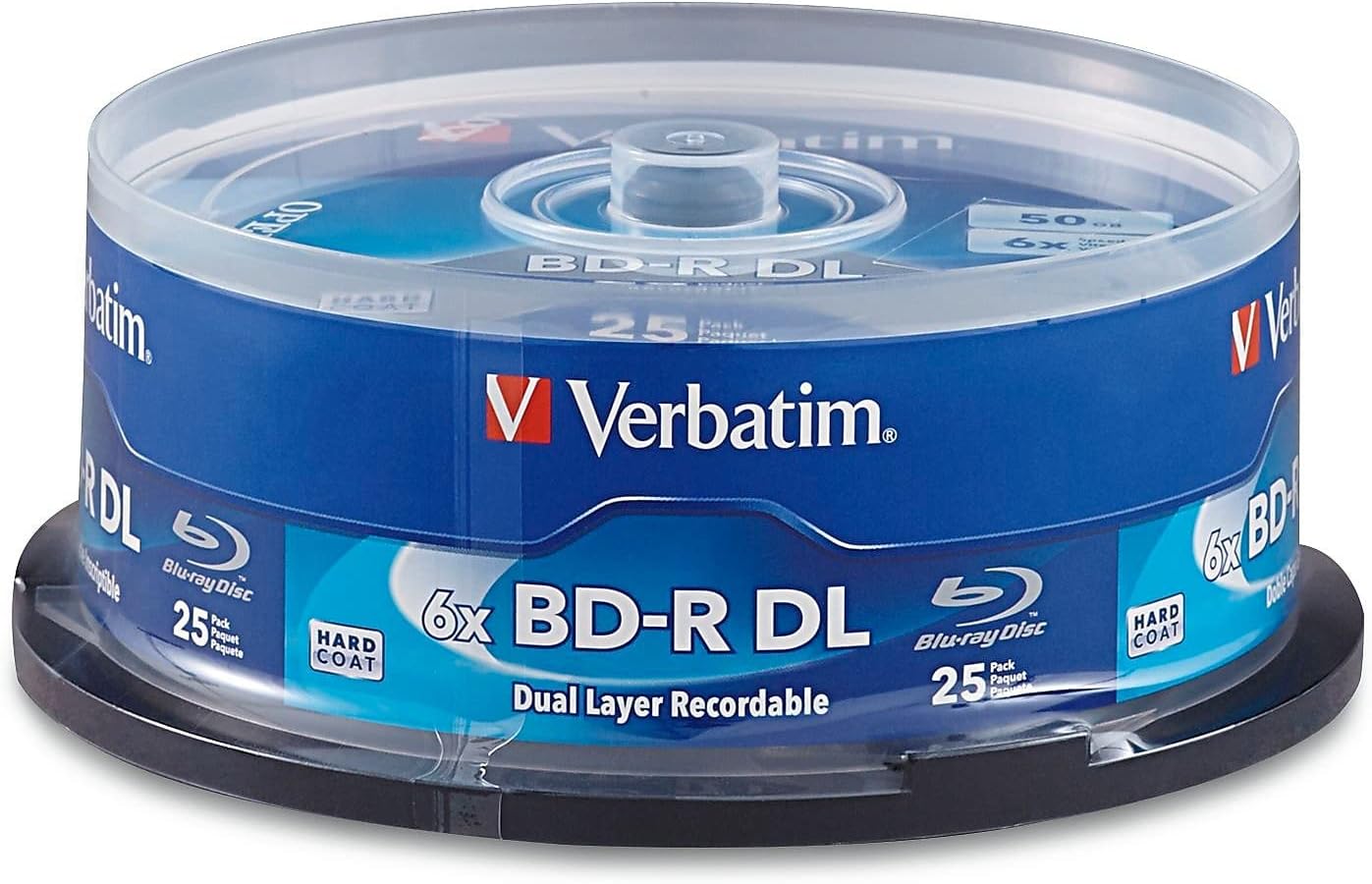 Verbatim BD-R 50GB 8X Blu-ray Discs for High-Quality Storage