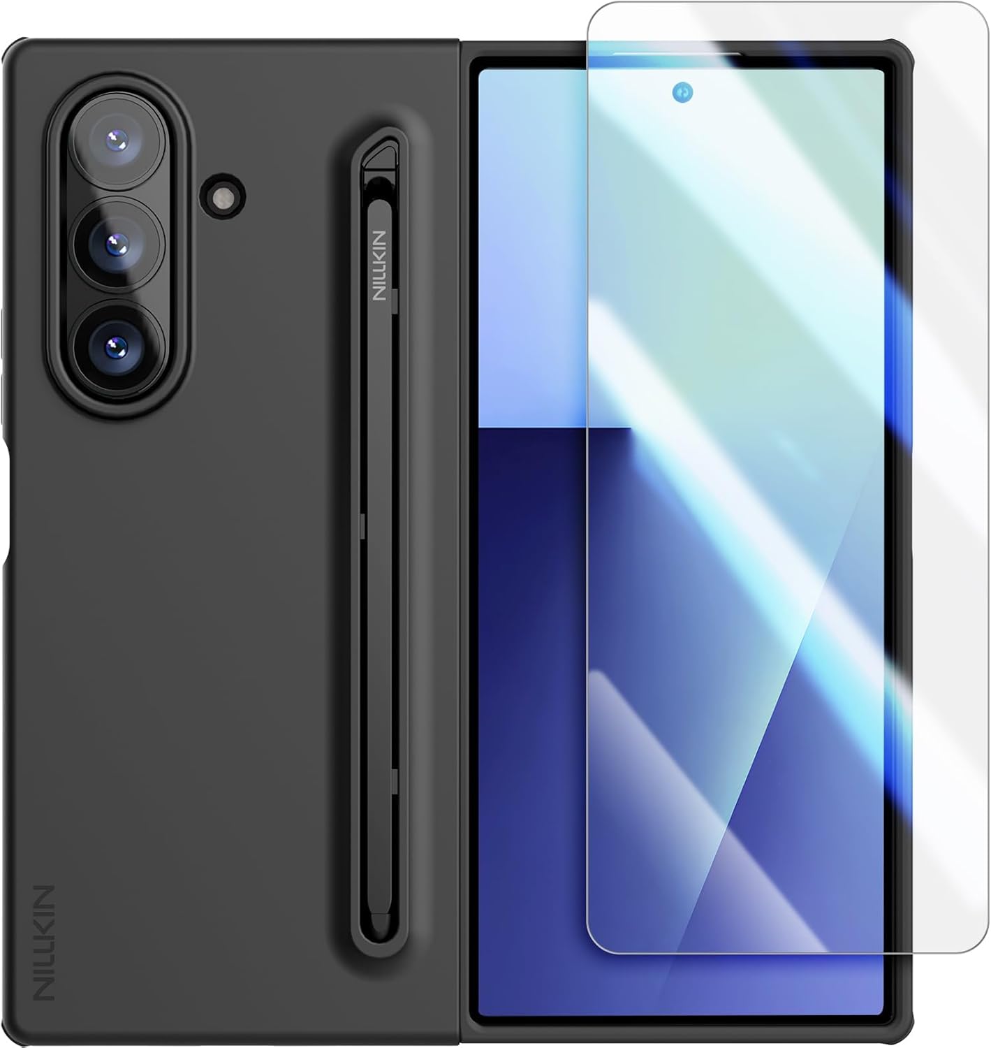 Nillkin Galaxy Z Fold 7 Case with Upgraded Pen & Screen Protector