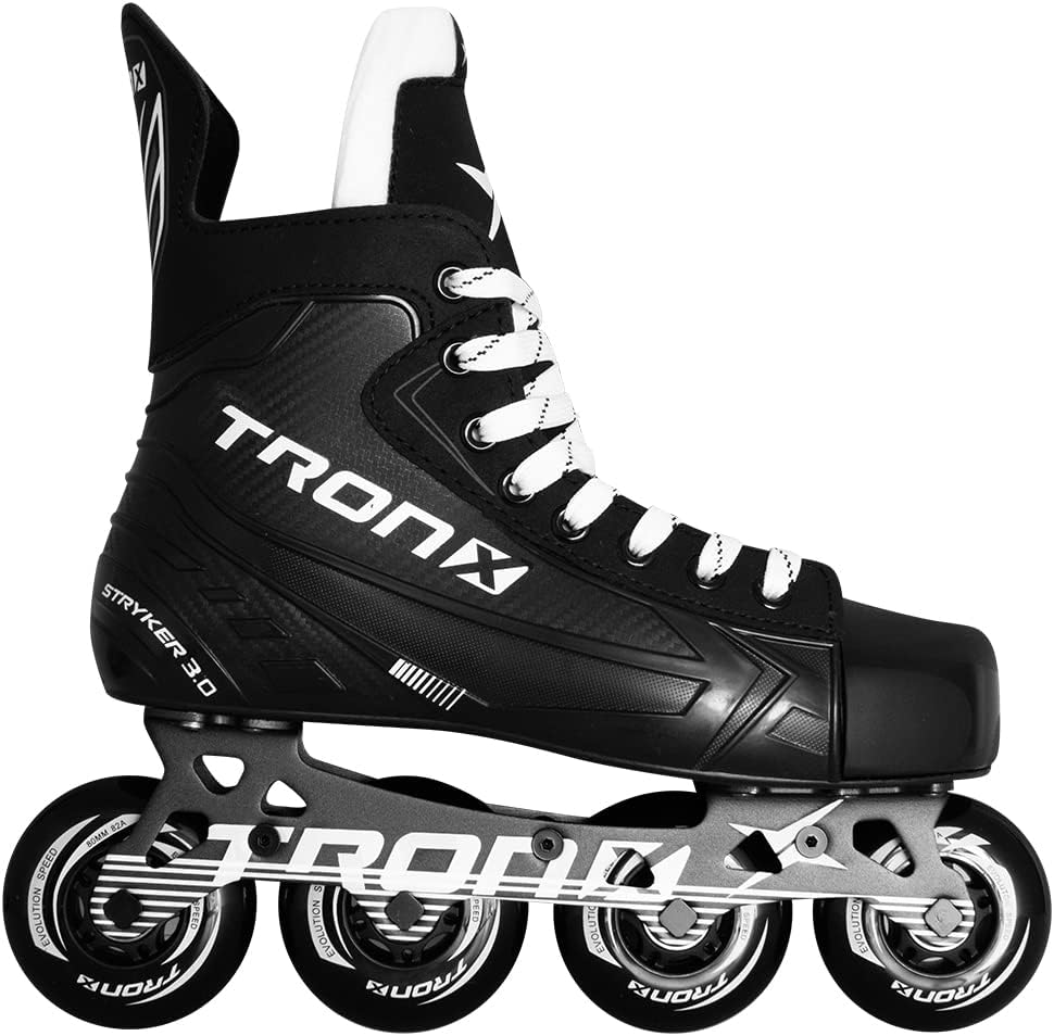 TronX Stryker 3.0 Inline Roller Hockey Skates for All Ages