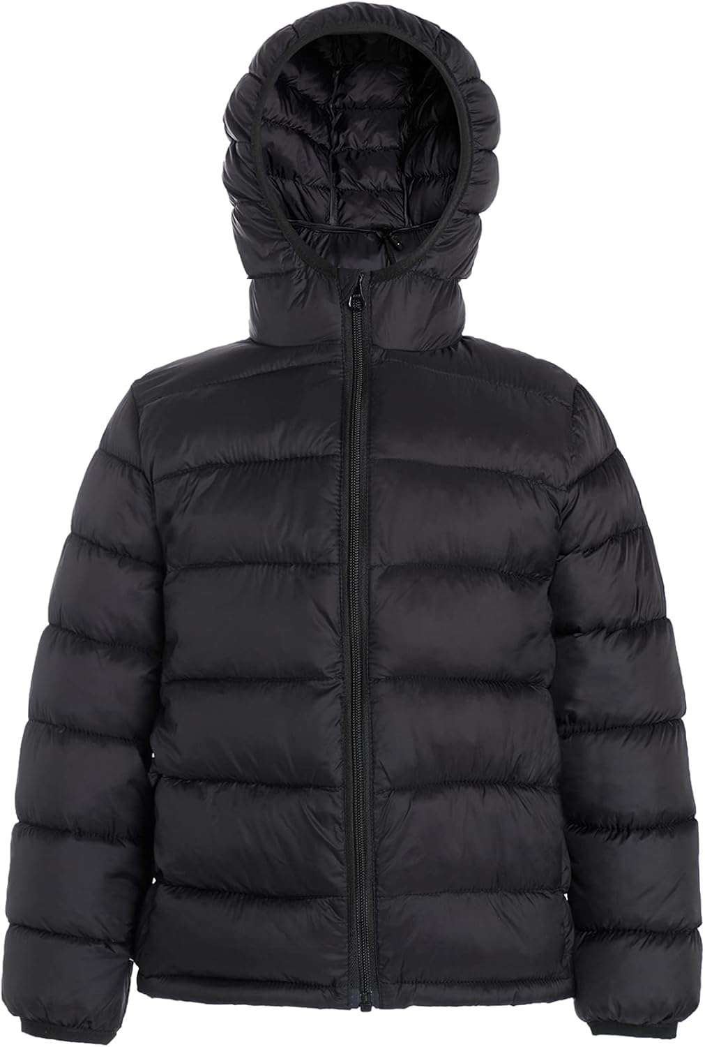 Hooded Puffer Jackets for Boys and Girls - Lightweight Warmth
