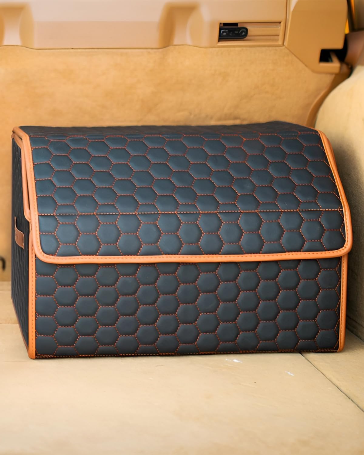 Owleys Foldable Trunk Organizer for Car Storage - Collapsible Auto