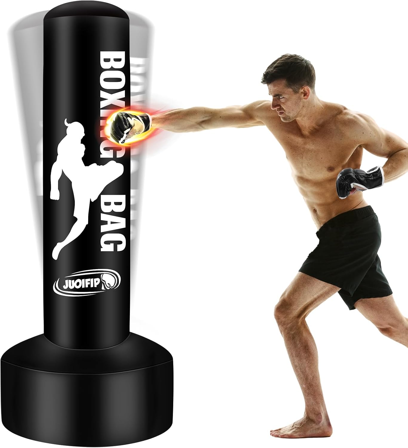 69ft' Standing Punching Bag for Adults - Heavy Bag Boxing Equipment