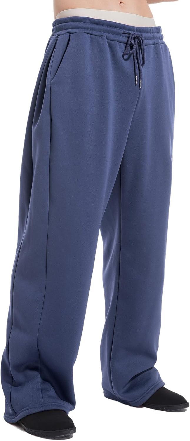 Men's Baggy Sweatpants with Pockets for Comfort and Style