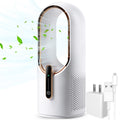 KONSIDEN 11.8 Inch Bladeless Desk Fan - Quiet & Powerful