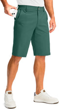 Men's Golf Shorts with 5 Pockets 11ft Inseam - Stretch Quick Dry Pants