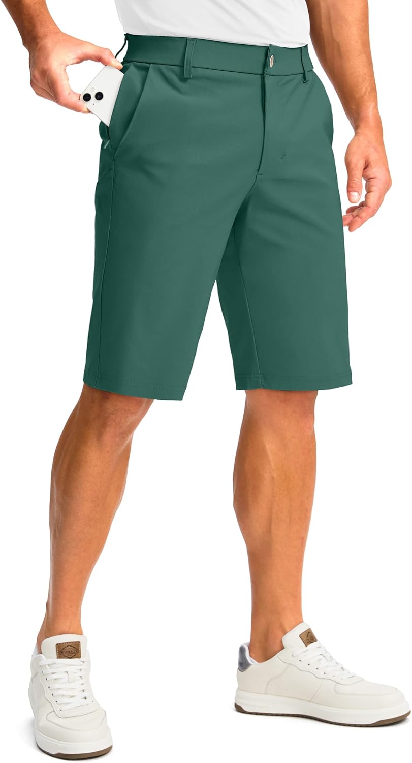 Men's Golf Shorts with 5 Pockets for Comfort and Style