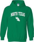 College Team Color Arch Logo Hoodie for Men & Women - Licensed