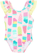 RuffleButts Ruffle Strap One Piece Swimsuit for Baby/Toddler Girls so