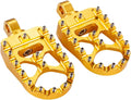 CNC Wide Foot Pegs 360 Rotating MX Chopper Bobber Style - Extra Wide