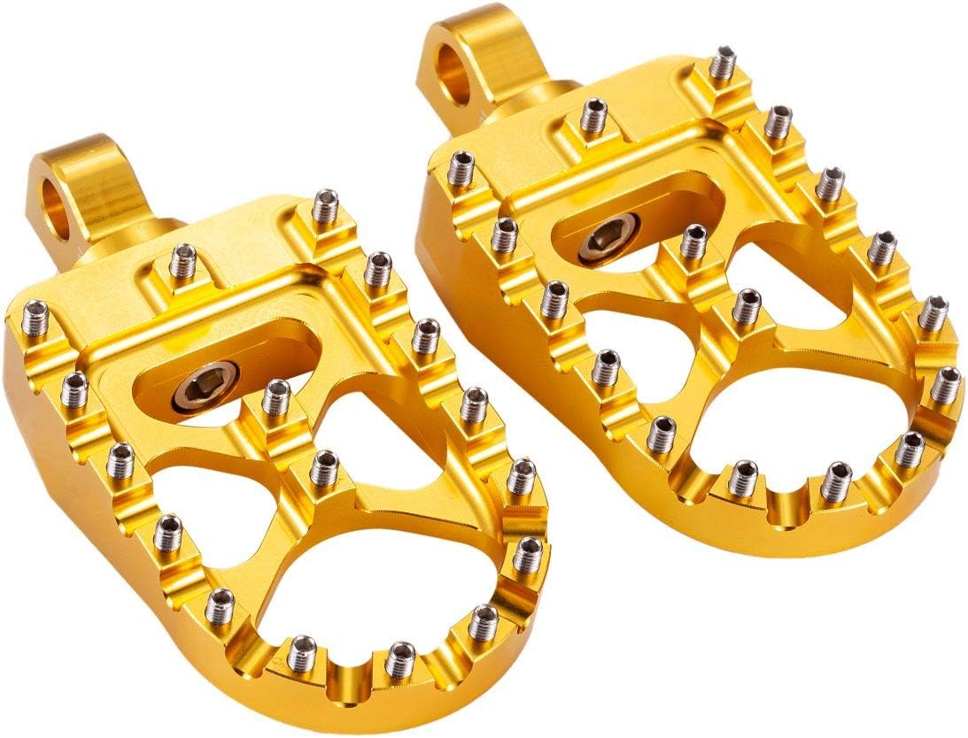 CNC Wide Foot Pegs 360 Rotating for Harley Dyna Sportster
