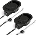 Metal Recliner Handle Replacement with Cable - Durable 2pc Kit