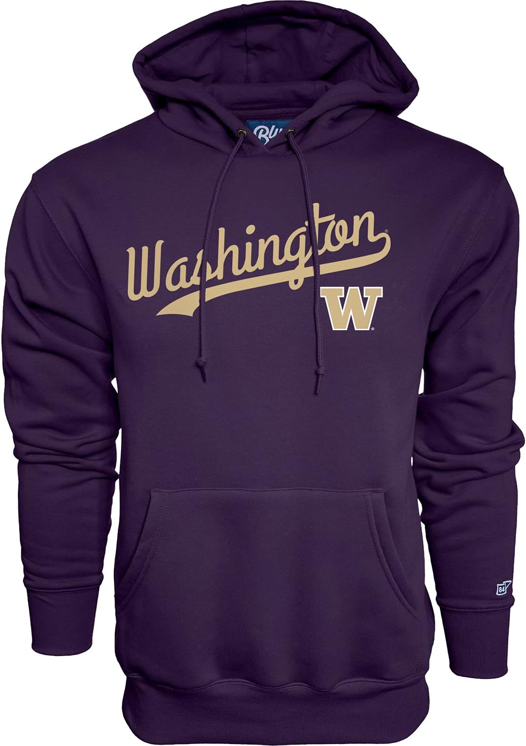 Washington Huskies Men's Hoodie Cursive Team Color Review