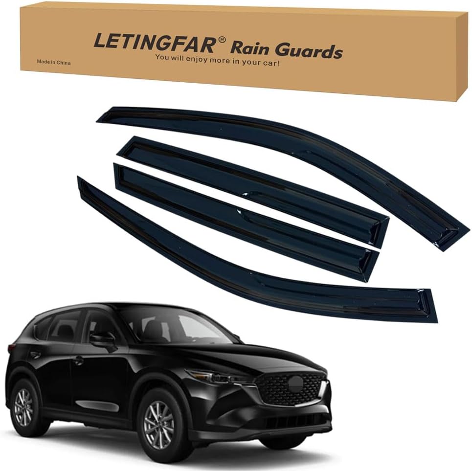 Window Visors Rain Guards for Mazda CX5 2017-2024 Accessories
