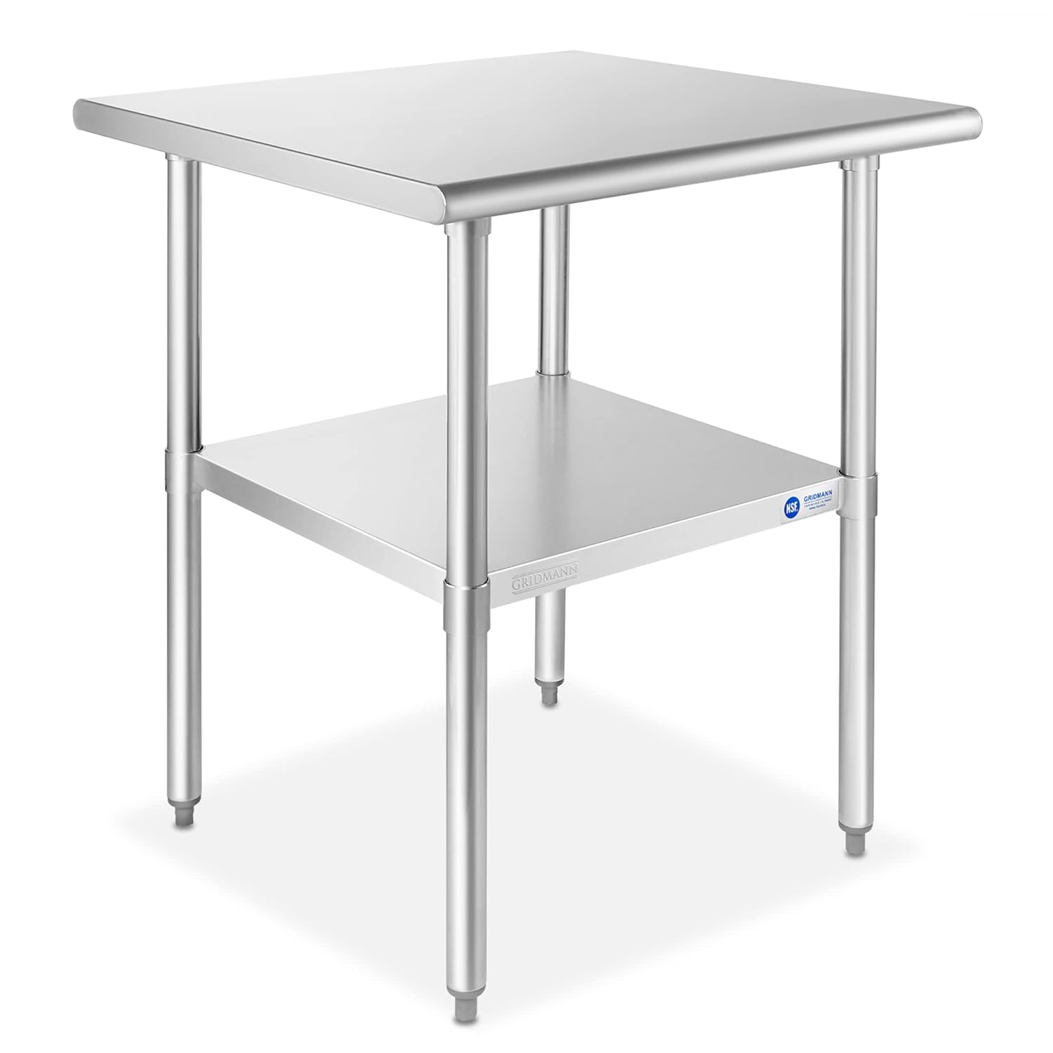GRIDMANN Stainless Steel Work Table for Kitchen Prep Needs