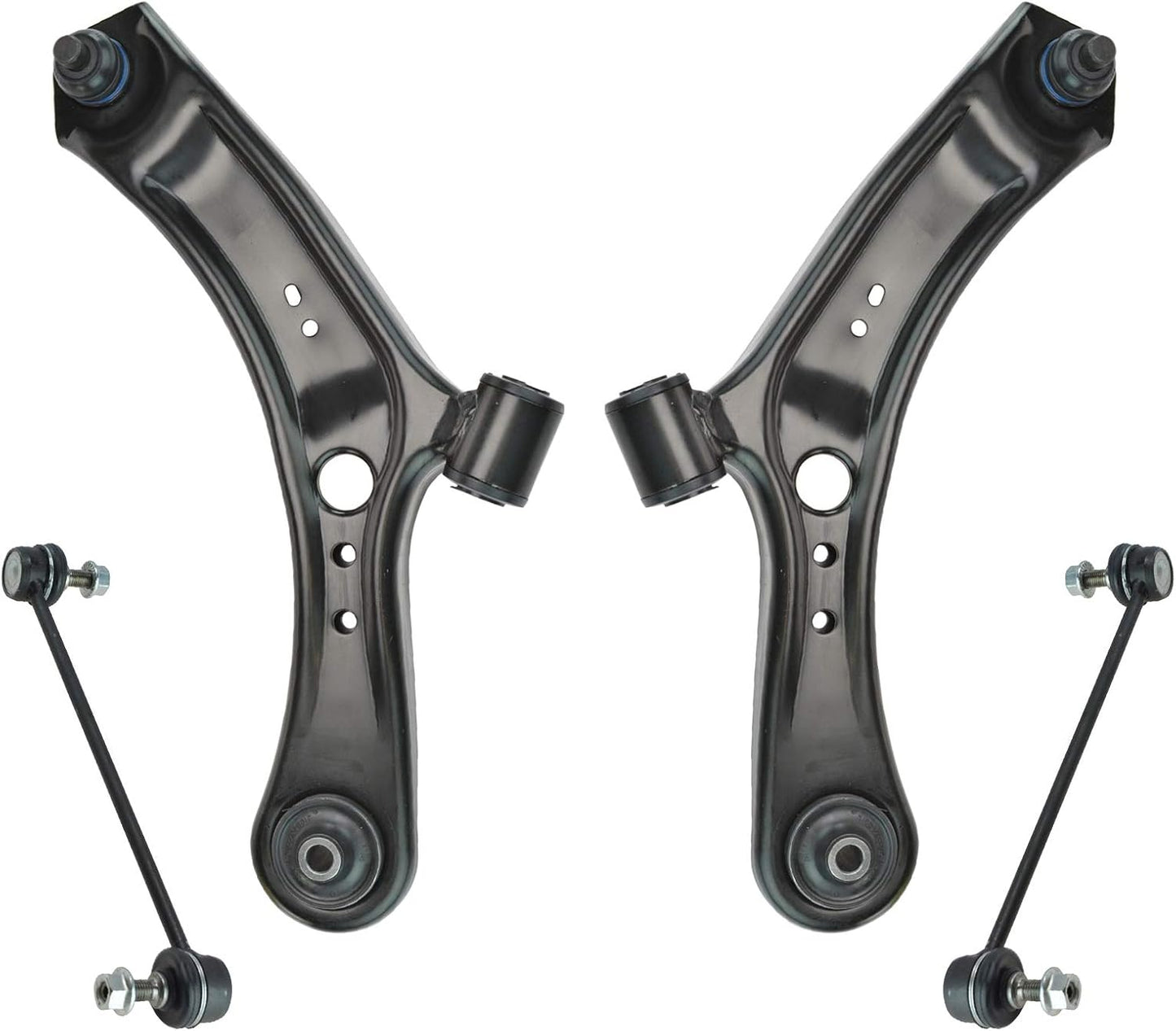 TRQ Front Suspension Kit Control Arm and Ball Joint for Suzuki SX4