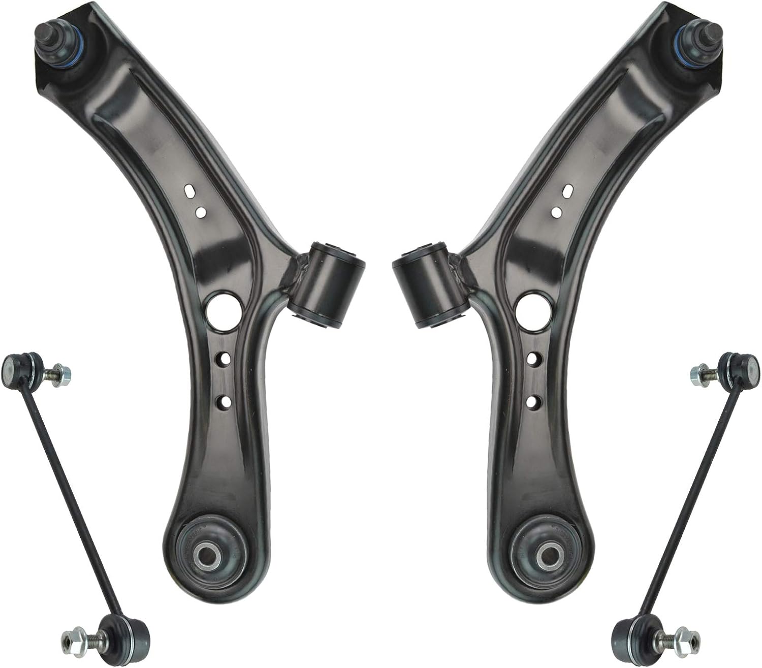 TRQ Front Suspension Kit Control Arm and Ball Joint for Suzuki SX4