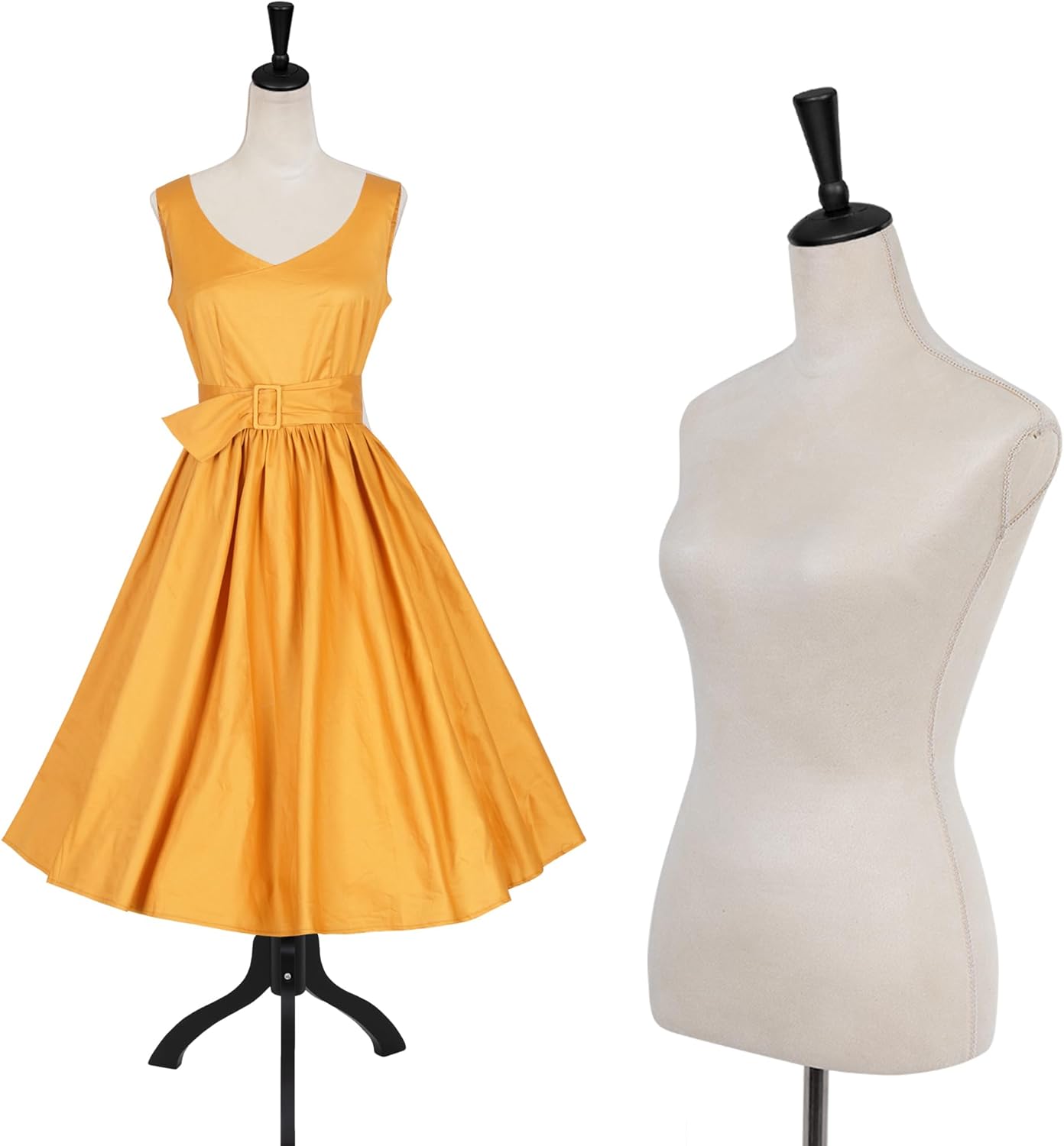 Height Adjustable Female Mannequin Torso for Clothing Display