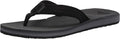 Quiksilver Men's Carver Suede 3 Point Flip Flop Athletic Sandal - Soft